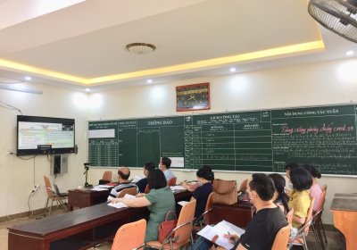Tập huấn trực tuyến về triển khai công tác chuyên môn